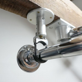 SOPORTE PARA COLOCAR LA BARRA HORIZONTAL.Pole Receiving Unit 