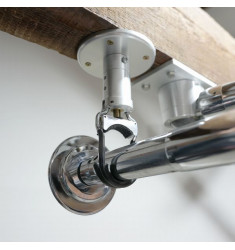 SOPORTE PARA COLOCAR LA BARRA HORIZONTAL.Pole Receiving Unit 