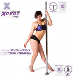 X POLE XPERT PRO 45 MM CROMO GIRATORIA SISTEMA XLOCK