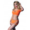 CONJUNTO POLE DANCETOP Y SHORT SIN COSTURAS